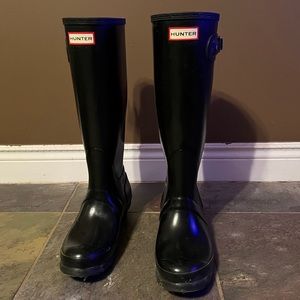 Women’s Hunter Rain boots Glossy